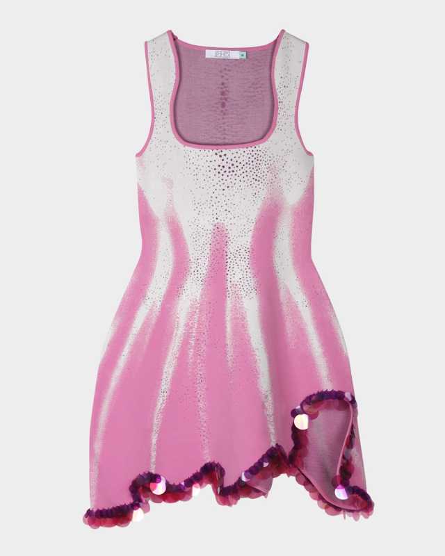 Alyssa Wavy Tank Dress